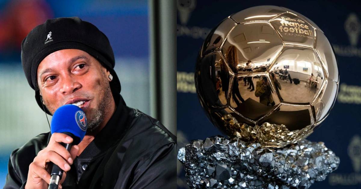 Ronaldinho a choisi son Ballon d’Or : « C’est lui, sans hésiter ! »