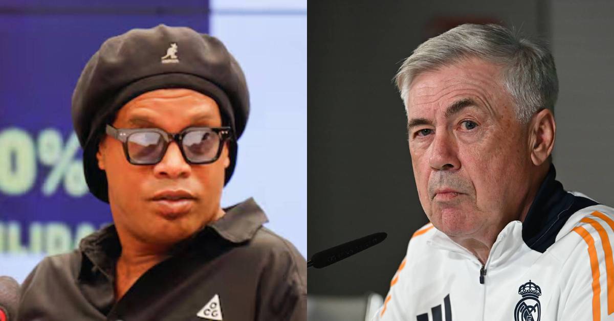 Ronaldinho sort du silence après la nomination d’Ancelotti : sa réaction fait parler !