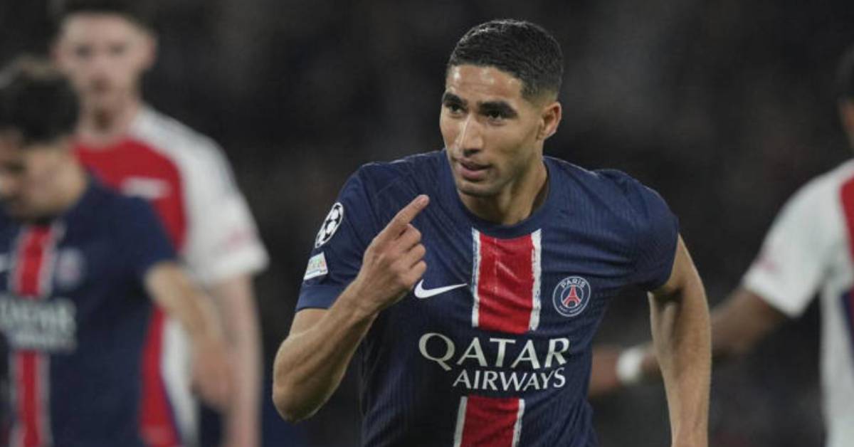 PSG : l’ouverture du score sublime d’Achraf Hakimi contre Inter (VIDEO)