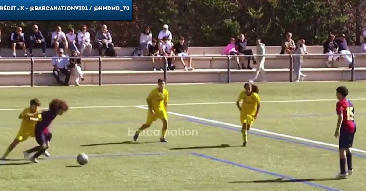 Barça : à 12 ans, il affole déjà les réseaux… le nouveau Lamine Yamal ? (vidéo)