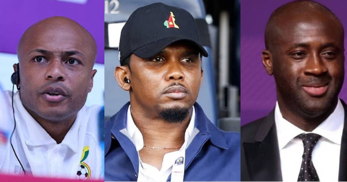 André Ayew tranche entre Yaya Touré et Eto’o : « Le plus grand, c’est… »