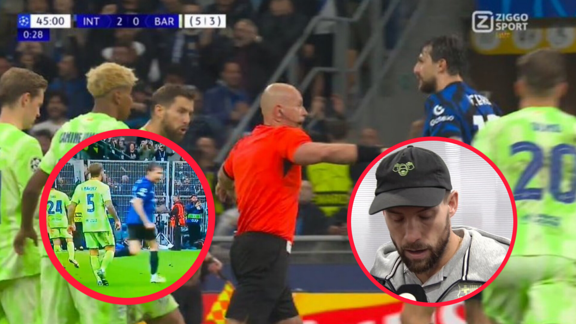 Altercation entre Acerbi et Inigo Martinez, l’Espagnol avoue : « J’ai mal réagi et j’ai craché sur… »