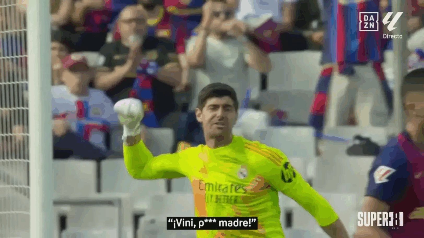 « Vinicius, fils de p* » : Courtois explose après les insultes