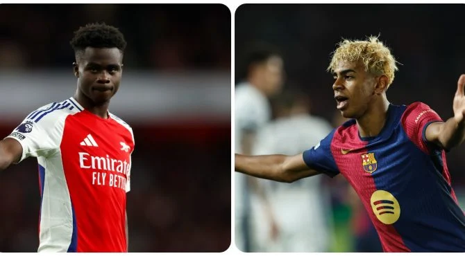 Saka impressionné : « Lamine Yamal ? Je n’ai jamais vu ça ! » 2 Saka impressionné : « Lamine Yamal ? Je n’ai jamais vu ça ! »