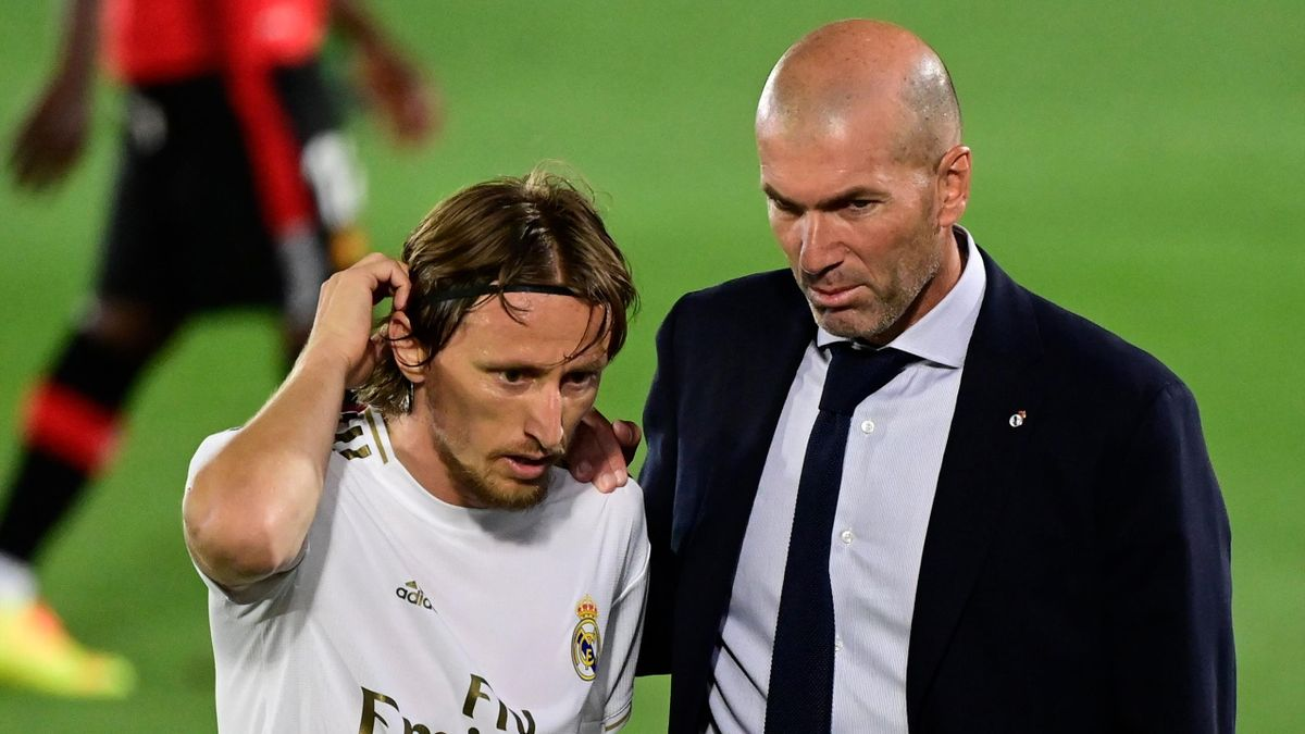Zidane sur Modric : “Après moi, tout le monde le regardait”