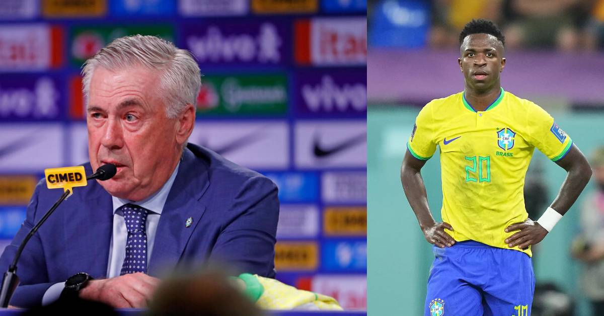 Carlo Ancelotti snobe Vinicius : « Le meilleur Brésilien, c’est… »