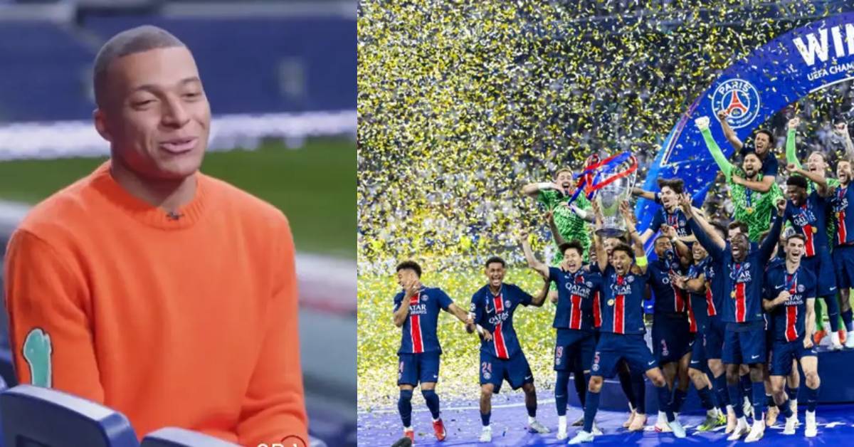 Mbappé sort du silence après le sacre du PSG en Ligue des Champions