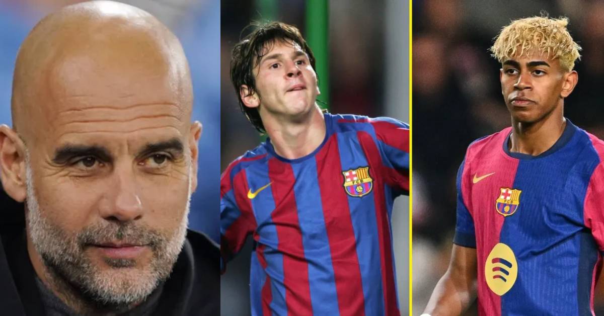 Guardiola se prononce sur la comparaison entre Lamine Yamal et Messi : « Laissez-le tranquille »