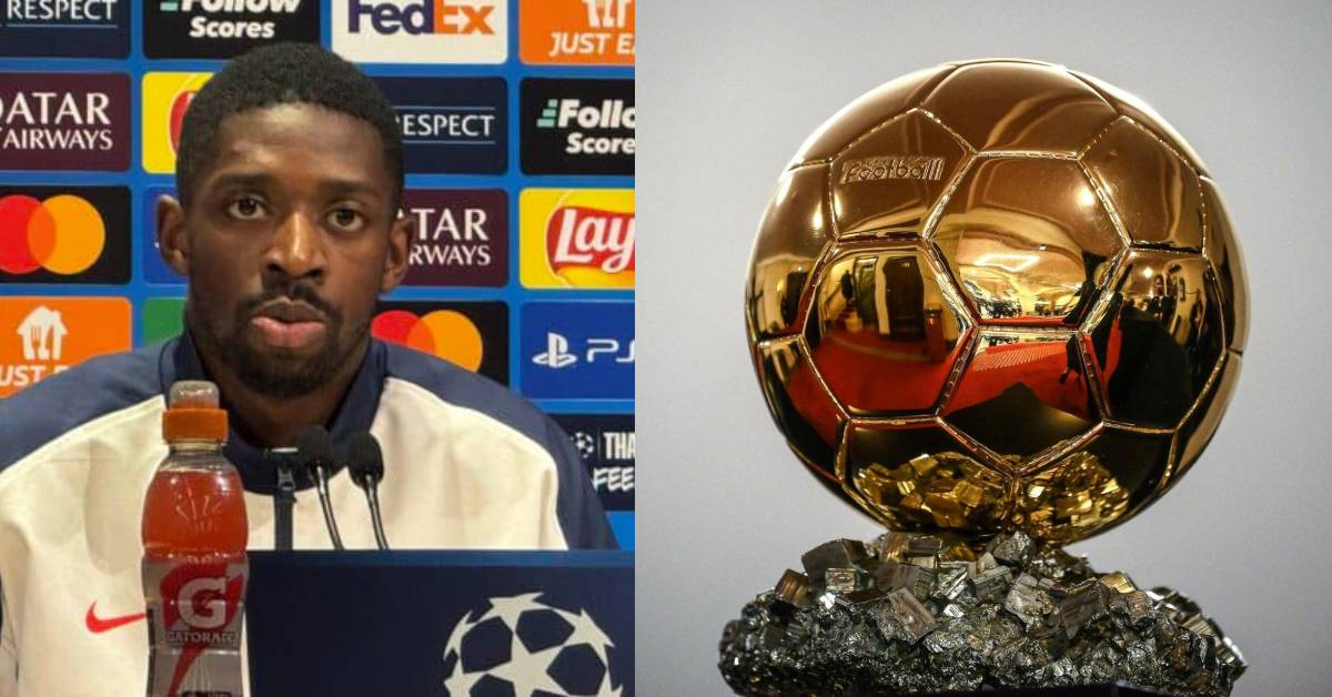 Ousmane Dembélé surprend tout le monde avec sa sortie sur le Ballon d’Or
