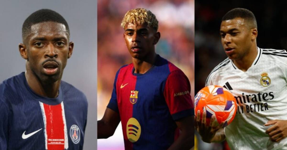 Yamal, Mbappé et Dembélé… Top 100 des joueurs les plus valorisés du moment