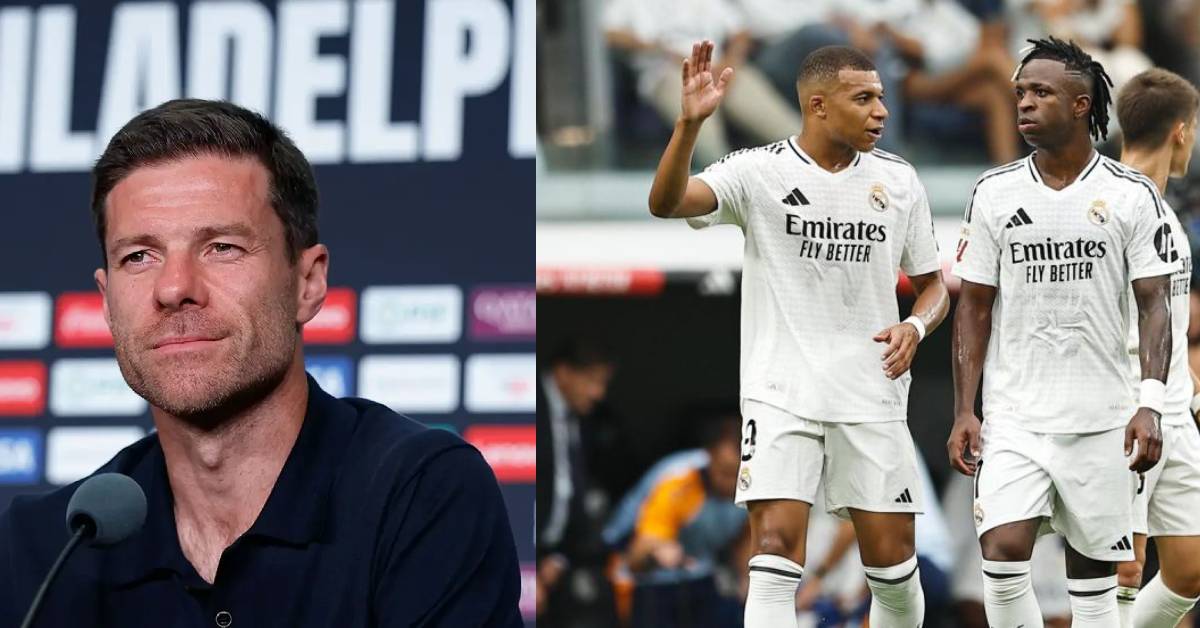 Xabi Alonso adresse un message clair à Mbappé et Vinicius !