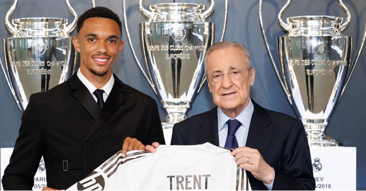 Real Madrid : Florentino Pérez surprend Alexander-Arnold avec un geste fort dans la salle des trophées