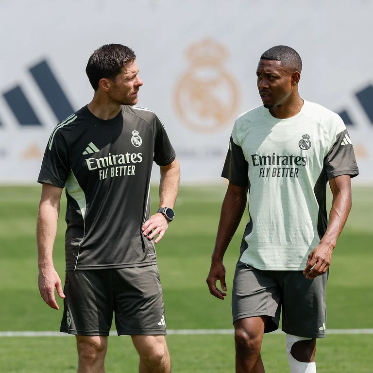 Real Madrid : les images du tout premier entraînement de Xabi Alonso