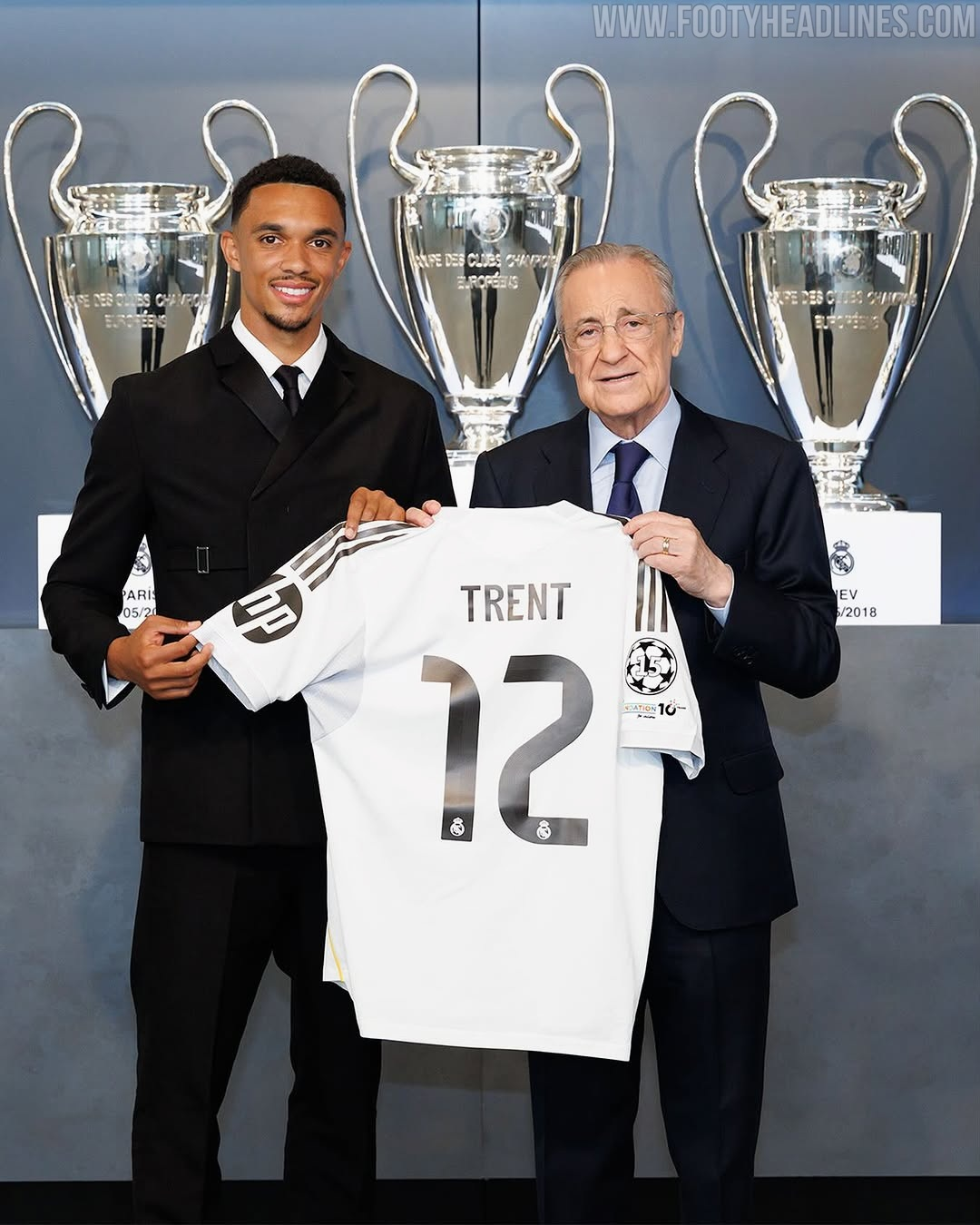 Florentino Pérez surprend Alexander-Arnold avec un geste fort dans la salle des trophées 1 Florentino Pérez surprend Alexander-Arnold avec un geste fort dans la salle des trophées