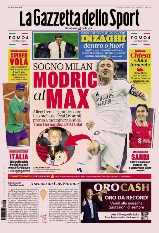 Luka Modric connaît enfin sa prochaine destination 2 Luka Modric connaît enfin sa prochaine destination