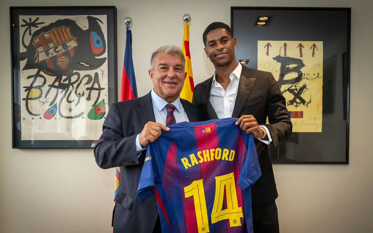 Les premiers mots de Rashford au Barça vont toucher les fans 1 Les premiers mots de Rashford au Barça vont toucher les fans