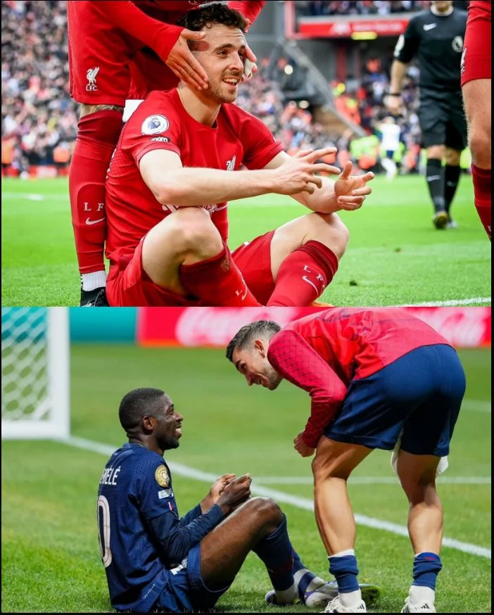 Ousmane Dembélé rend un bel hommage à Diogo Jota (photo) 2 Ousmane Dembélé rend un bel hommage à Diogo Jota (photo)