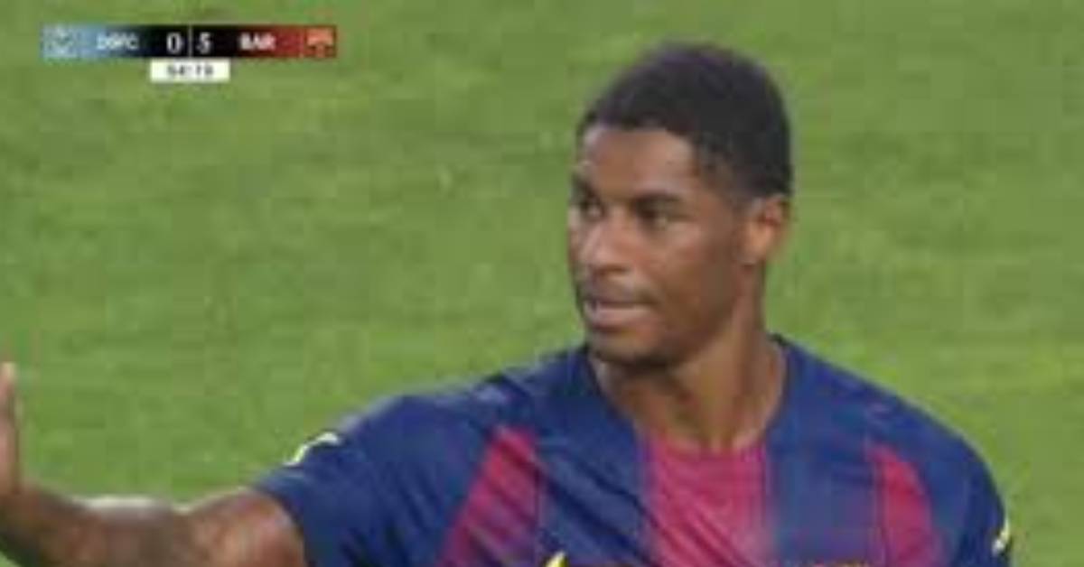 Premier but de Rashford avec le FC Barcelone (VIDEO)