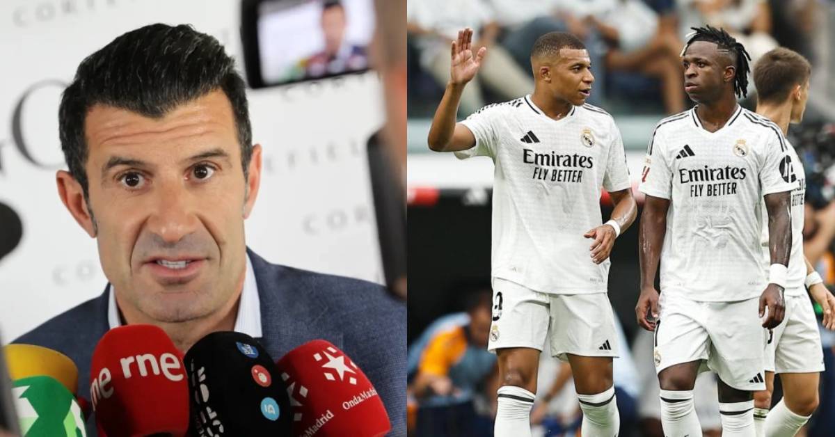 Le débat est clos : Figo choisit entre Vinicius et Mbappé