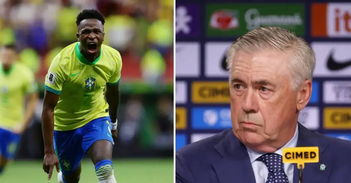 Brésil : Vinicius écarté, La décision surprenante d’Ancelotti