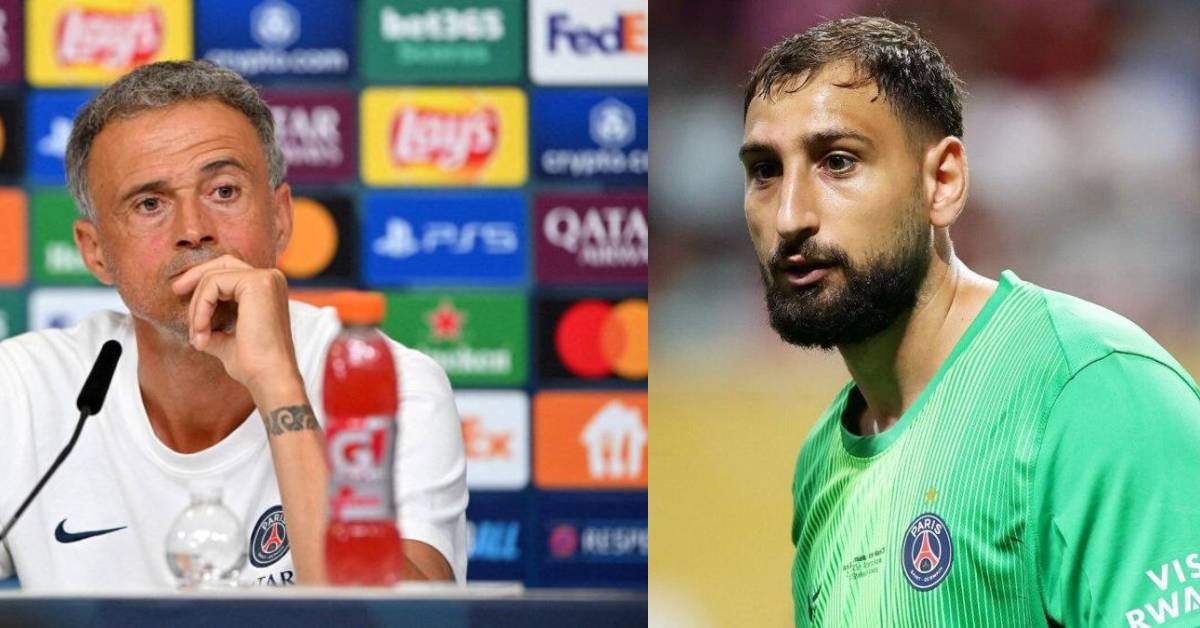 Luis Enrique réagit sur le départ de Donnarumma