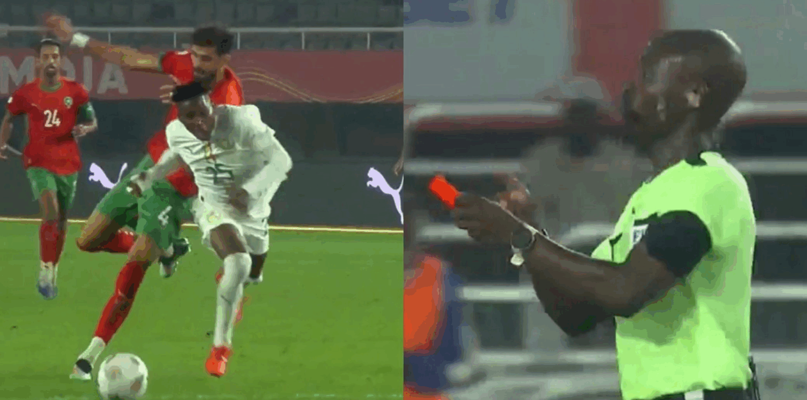 CHAN 2025 : carton rouge annulé, VAR utilisé, le Sénégal réagit 2 CHAN 2025 : carton rouge annulé, VAR utilisé, le Sénégal réagit