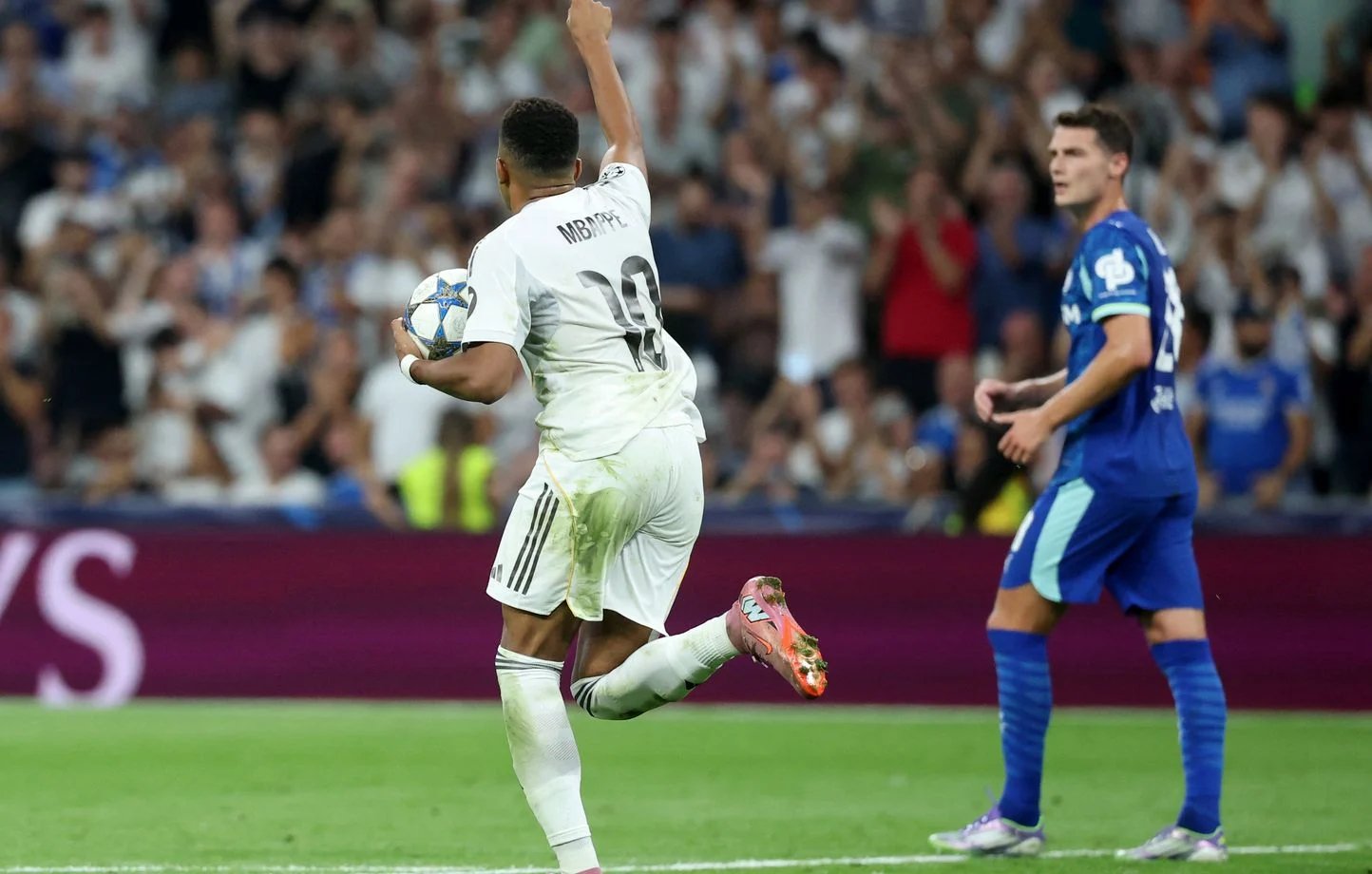 1444x920 kylian mbappe a permis au real madrid de s imposer contre l olympique de marseille en ligue des champions grace a un double sur penalty