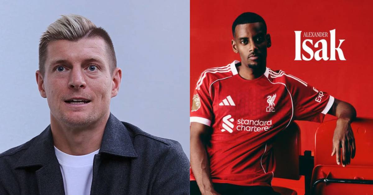Toni Kroos cash sur Alexander Isak après sa signature à Liverpool
