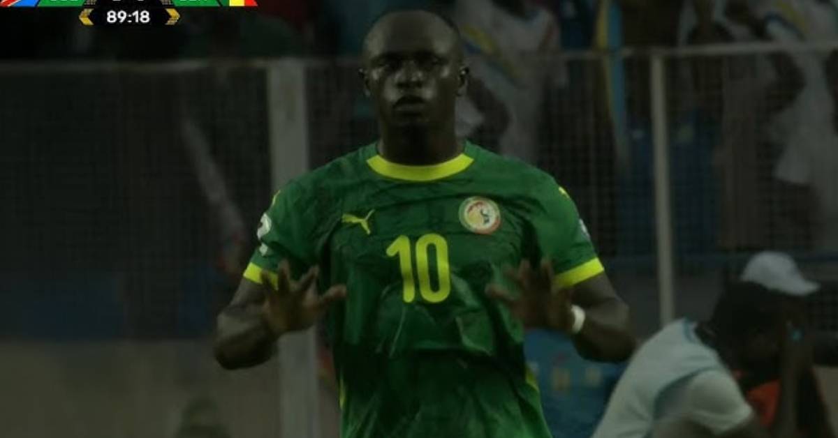 Sadio Mané fait un geste incroyable lors du match Sénégal – RDC !