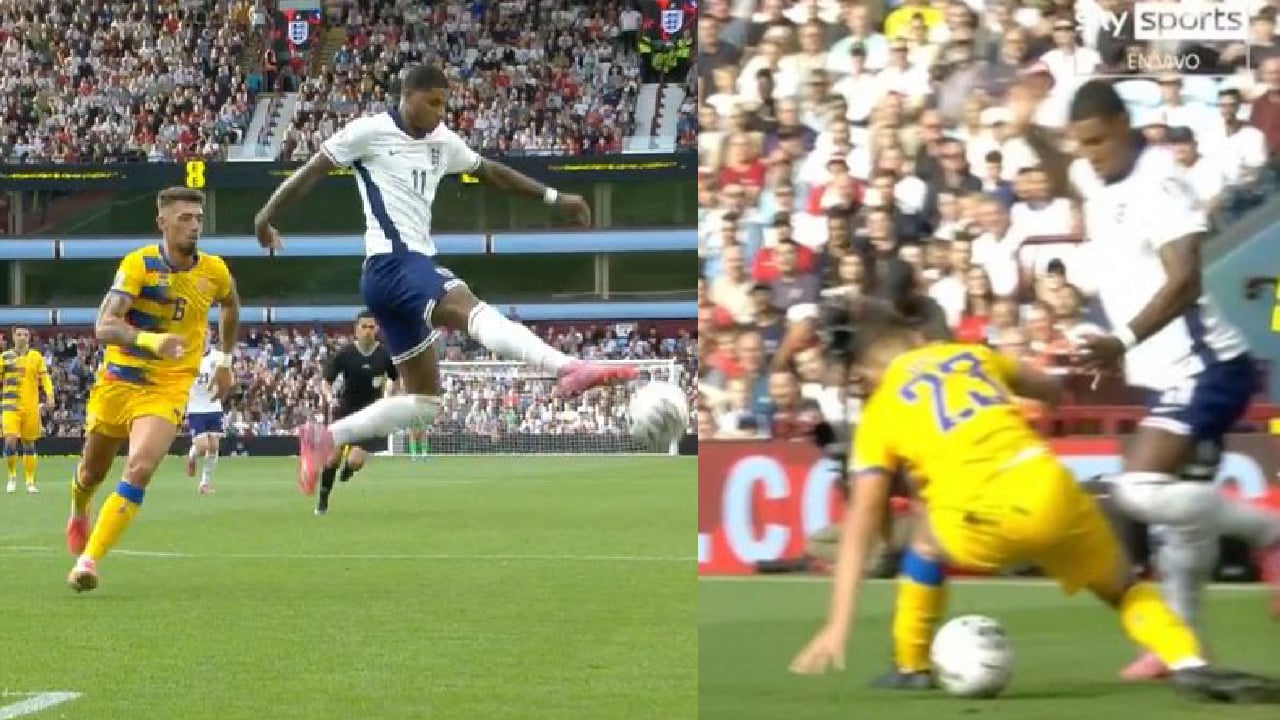 Marcus Rashford humilie un adversaire avec l’Angleterre, la vidéo fait le buzz !