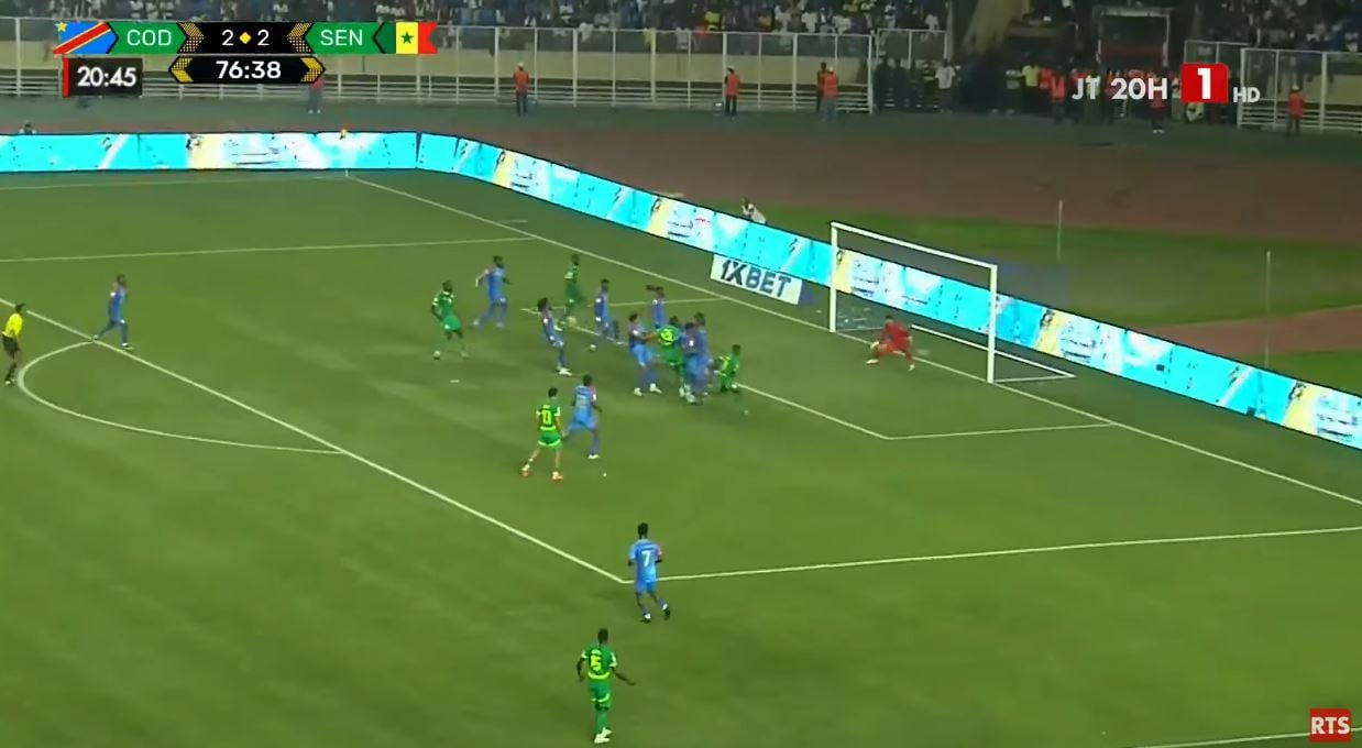 15 heures après le match, le verdict tombe pour le but refusé au Sénégal contre la RDC(vidéo) 2 15 heures après le match, le verdict tombe pour le but refusé au Sénégal contre la RDC(vidéo)