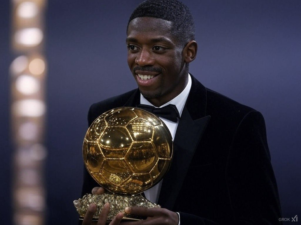OFFICIEL ! OUSMANE DEMBÉLÉ REMPORTE LE BALLON D’OR 2025