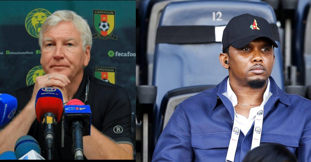 « Si tout était normal, le Cameroun serait déjà… » : Marc Brys se lâche sur Eto’o