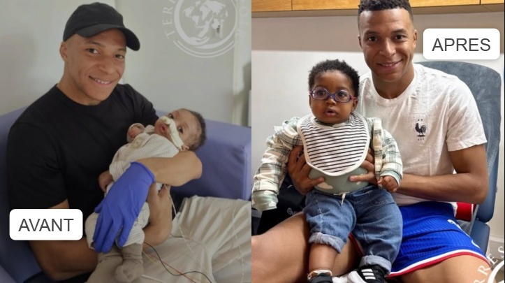 Kylian Mbappé sauve la vie d’un bébé mauritanien 2 Kylian Mbappé sauve la vie d’un bébé mauritanien