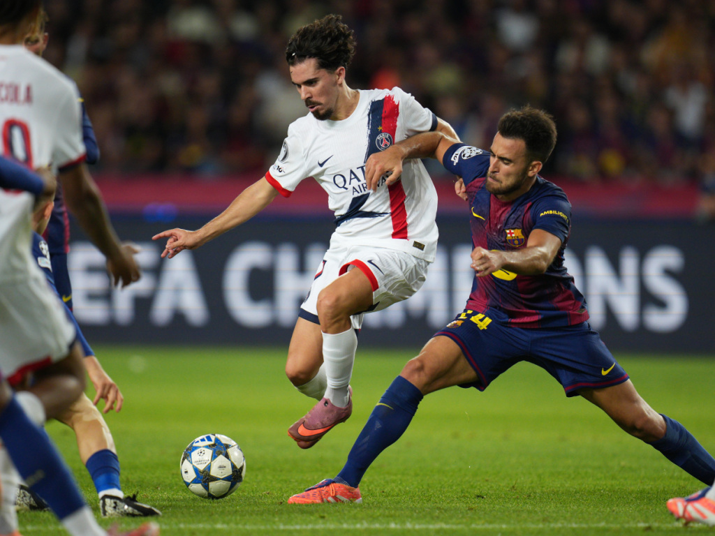vitinha et le psg ont fait fort a barcelone