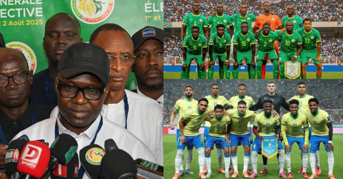 Choc Sénégal vs Brésil : la Fédération Sénégalaise surprend tout le monde avec sa décision