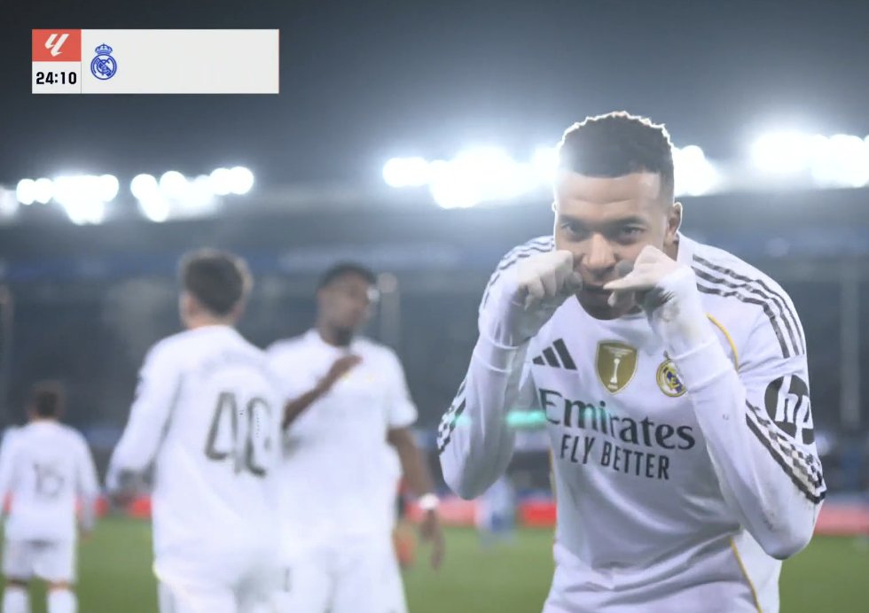 L&rsquo;in&eacute;vitable Kylian Mbapp&eacute; ouvre le score face &agrave; Alav&eacute;s (VIDEO)
