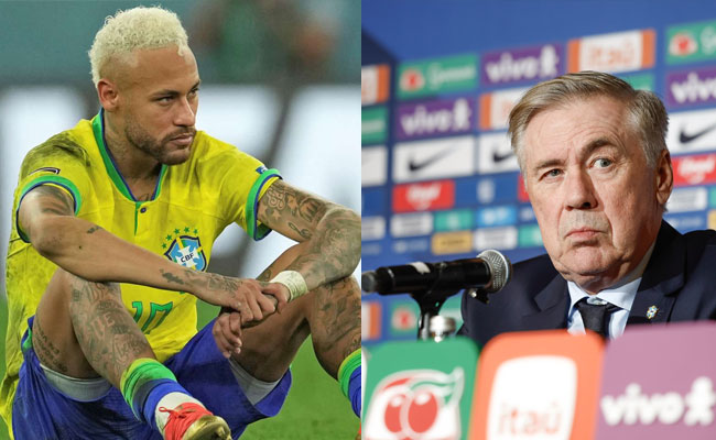 Brésil : Ancelotti calme la polémique avec un message ferme à Neymar