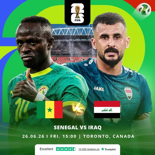 Sénégal vs Irak : les onze probables des deux équipes