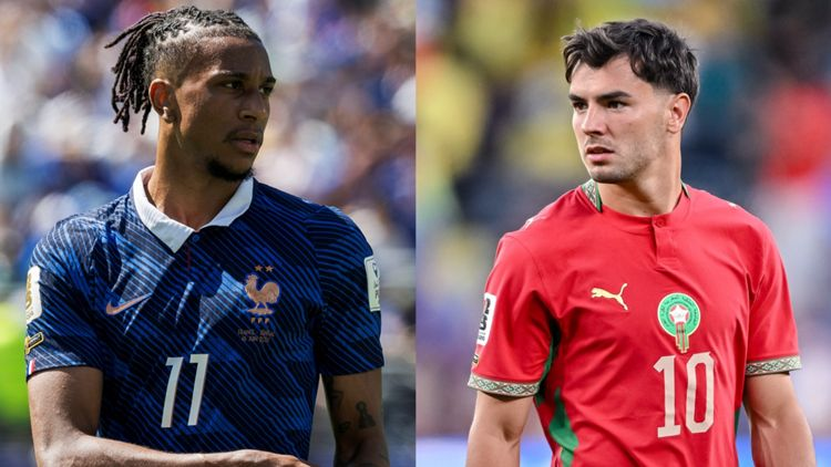 France–Maroc, découvrez les onze de départ des deux équipes